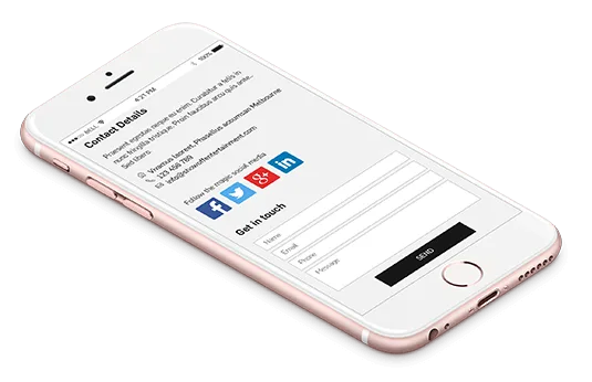 Contact Us Mockup - Greymouse