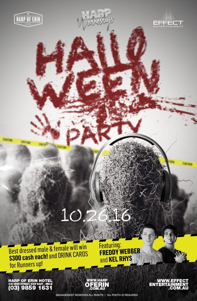 image flyer of halloween party Halloween Party Kellan Flyer