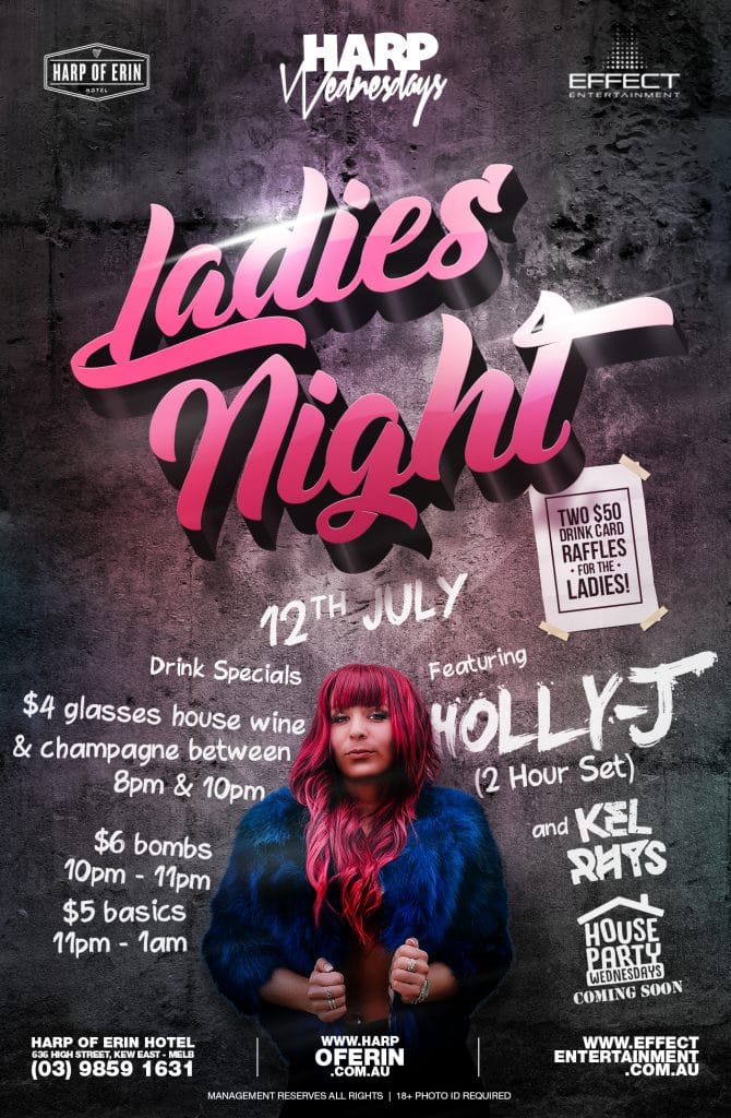 sample picture of ladies night Ladies Night Flyer