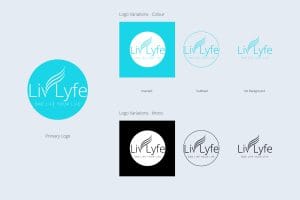 sample logos for livlyfe livlyfe image variations