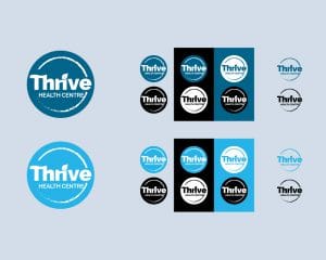 variety of thrive logos Thrive logo samples