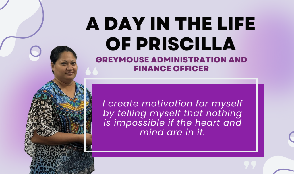 Join us on a captivating journey as we delve into Priscilla's enriching experiences as an Administration and Finance Officer at Greymouse.