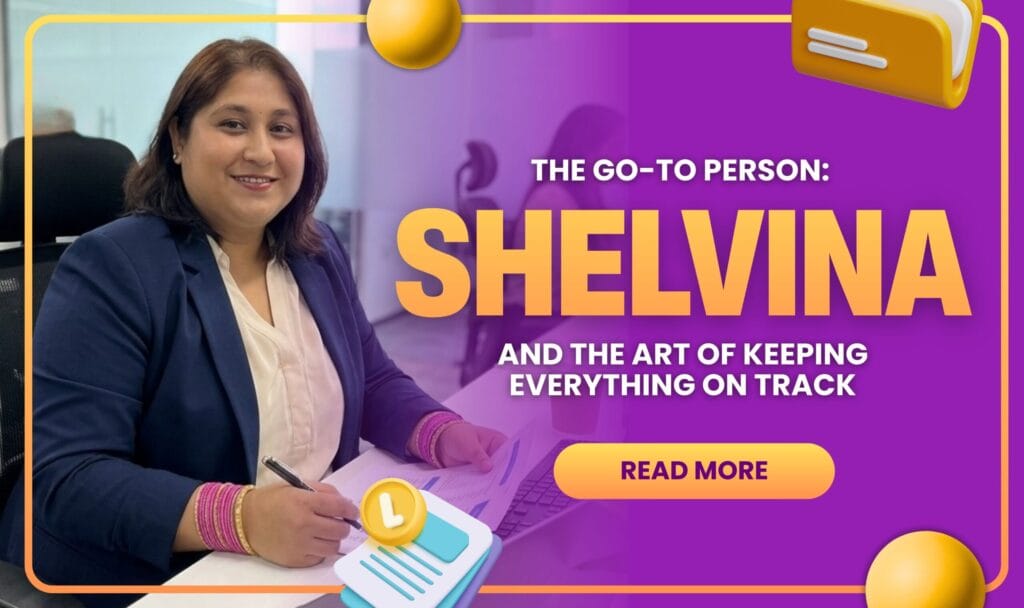 The Go-To Person: Shelvina and the Art of Keeping Everything on Track